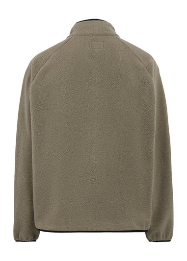 Regatta Mushroom Frankie Borg Half Zip Stretch Fleece