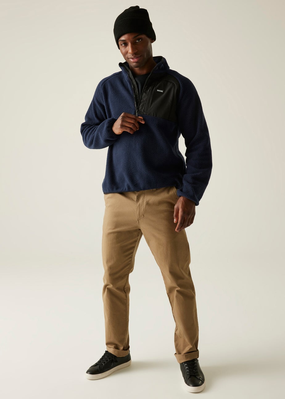 Regatta Ink Frankie Borg Half Zip Stretch Fleece