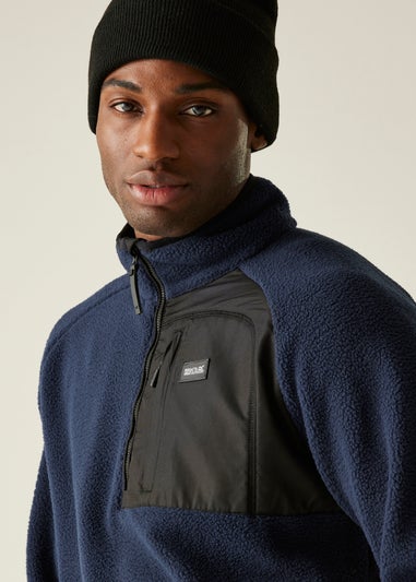 Regatta Ink Frankie Borg Half Zip Stretch Fleece