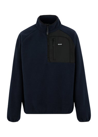Regatta Ink Frankie Borg Half Zip Stretch Fleece