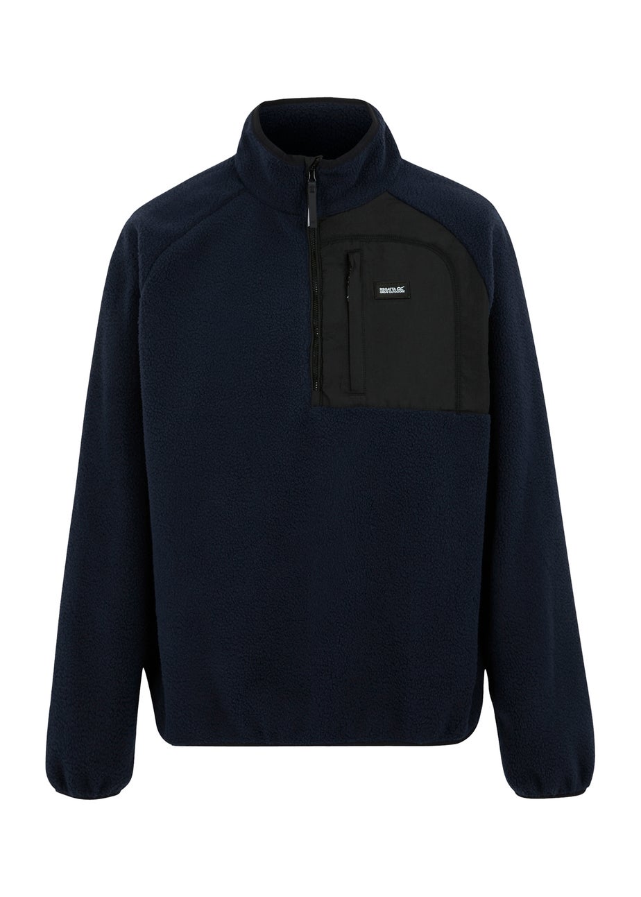 Regatta Ink Frankie Borg Half Zip Stretch Fleece