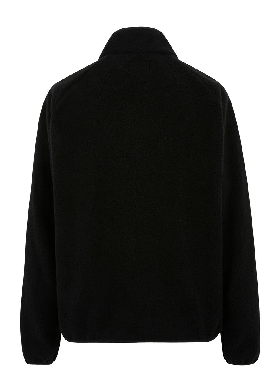 Regatta Black Frankie Borg Half Zip Stretch Fleece