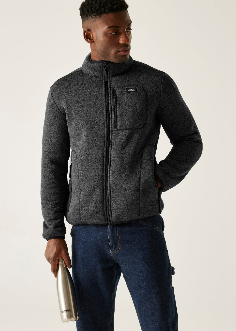 Regatta Black Barlee Stretch Fleece