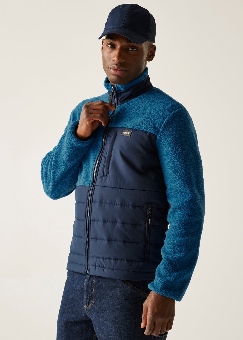 Regatta Sea Blue Frankie Borg Hybrid Stretch Fleece