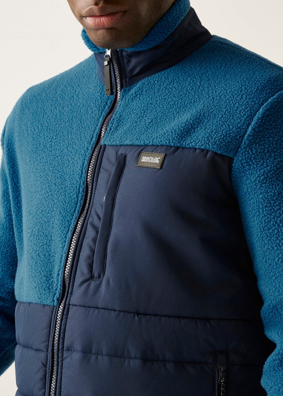 Regatta Sea Blue Frankie Borg Hybrid Stretch Fleece