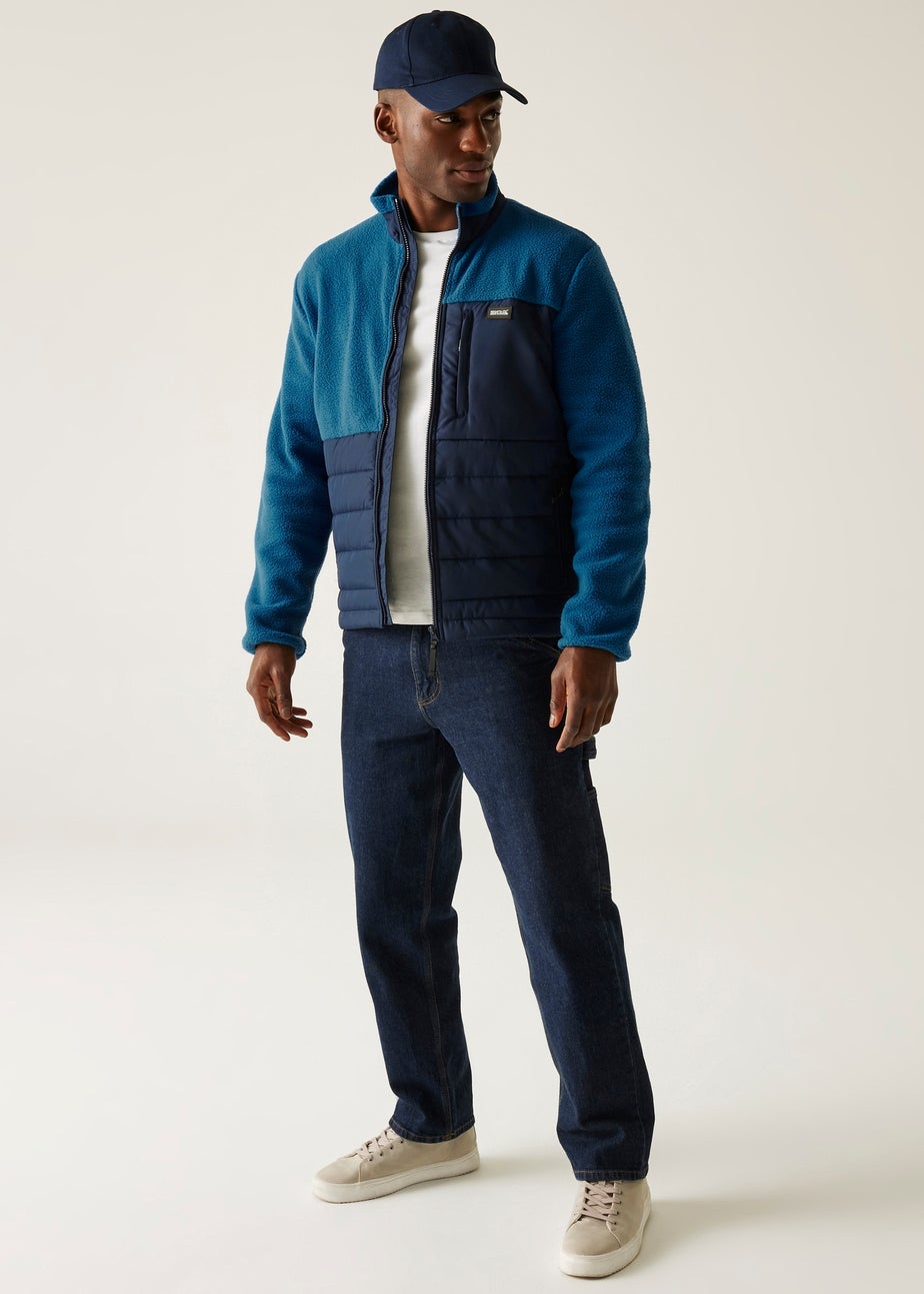 Regatta Sea Blue Frankie Borg Hybrid Stretch Fleece