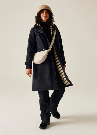 Regatta Black Orla Long Length Waterproof Jacket