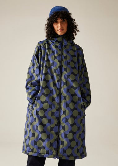 Regatta Dark Blue Orla Changing Waterproof Robe