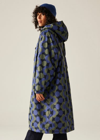 Regatta Dark Blue Orla Changing Waterproof Robe