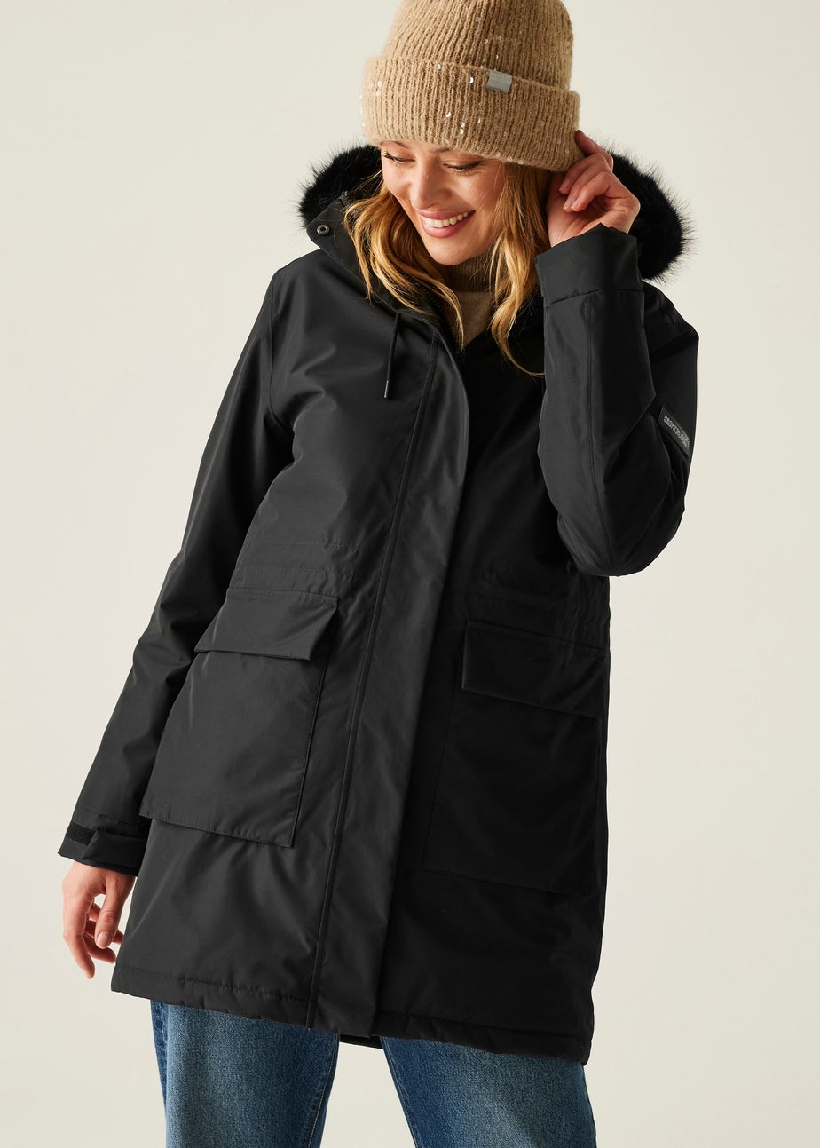 Regatta Black Sabinka Waterproof Jacket