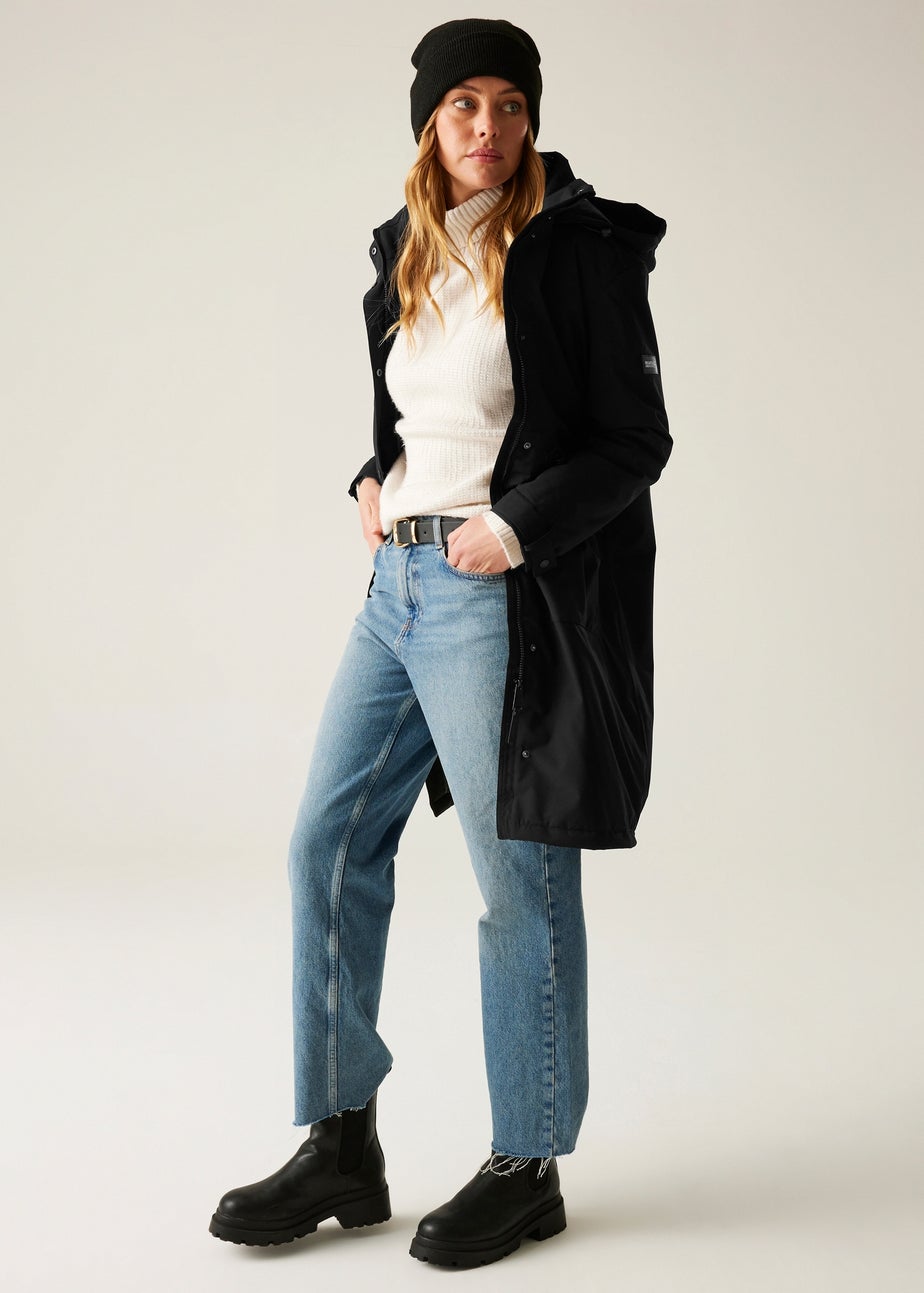 Regatta Black Yannta Waterproof Jacket