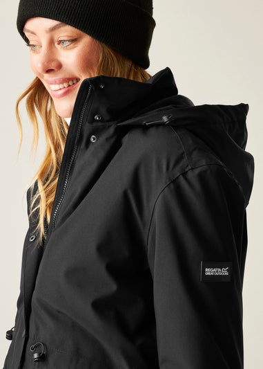 Regatta Black Yannta Waterproof Jacket