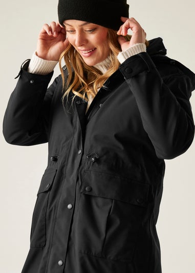 Regatta Black Yannta Waterproof Jacket