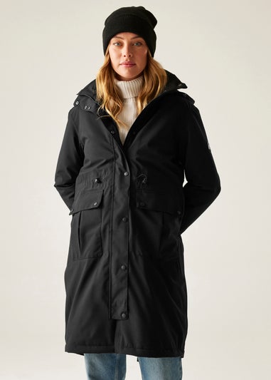 Regatta Black Yannta Waterproof Jacket