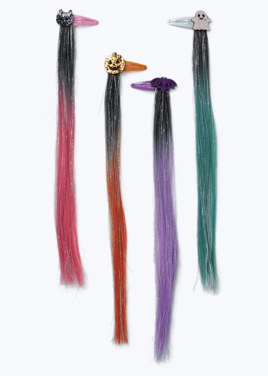 Muse Halloween Novelty Fake Hair Clips Multi
