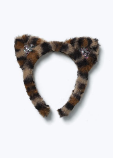 Muse Halloween Fur Shaker Cat Ears Headband Matalan