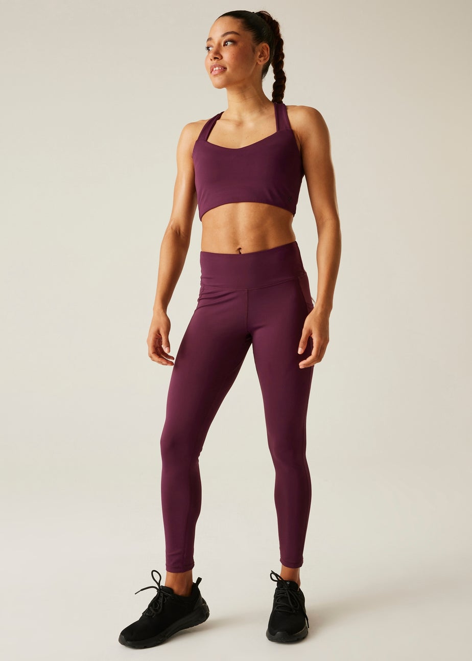 Dare 2b Aubergine Swift III Antibacterial Bra