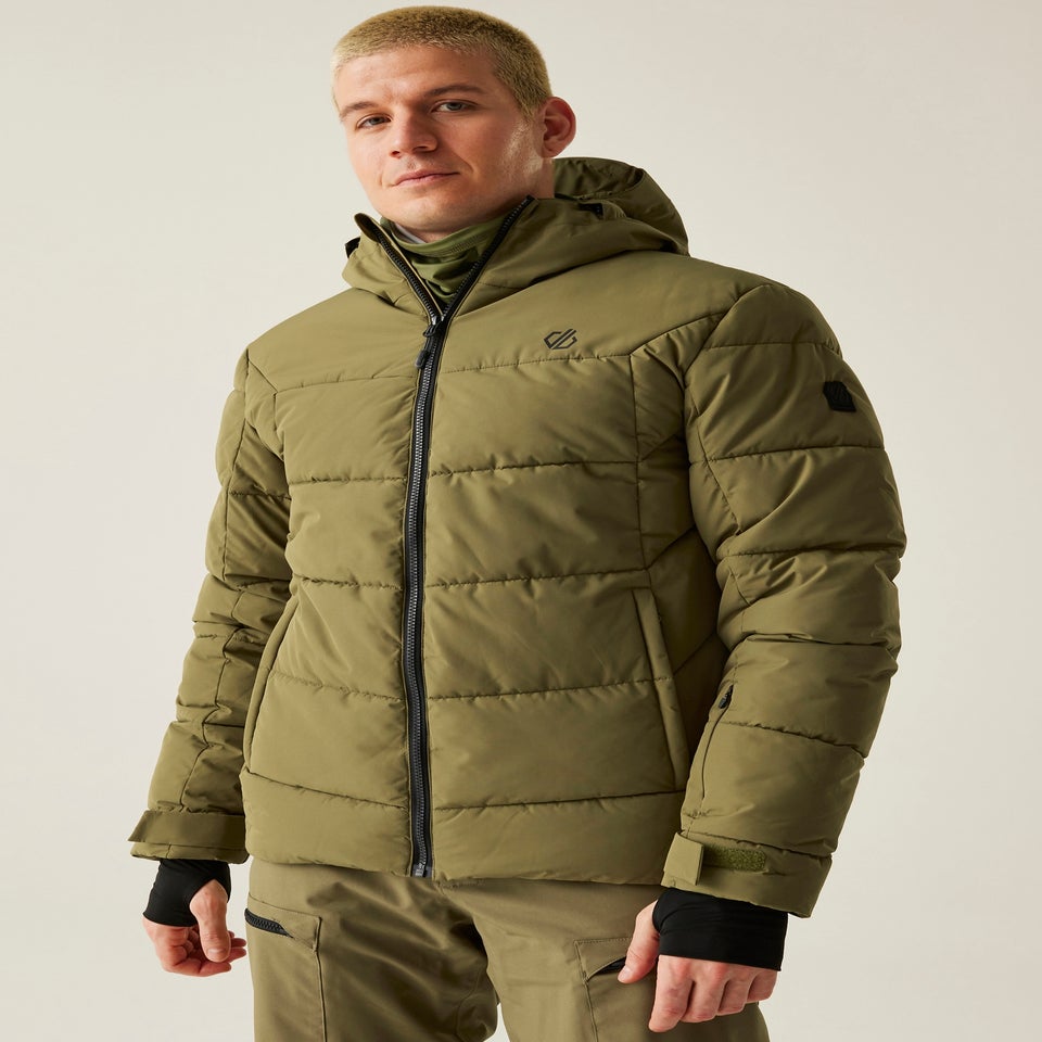 Dare2B Soft Green Camber II Waterproof Insulated Jacket