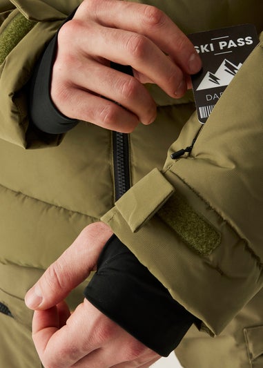 Dare2B Soft Green Camber II Waterproof Insulated Jacket