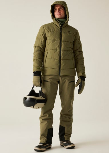 Dare2B Soft Green Camber II Waterproof Insulated Jacket