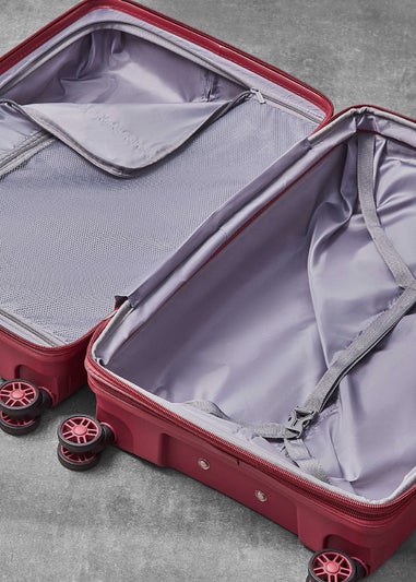 Rock Palma Suitcase Burgundy