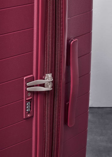 Rock Palma Suitcase Burgundy