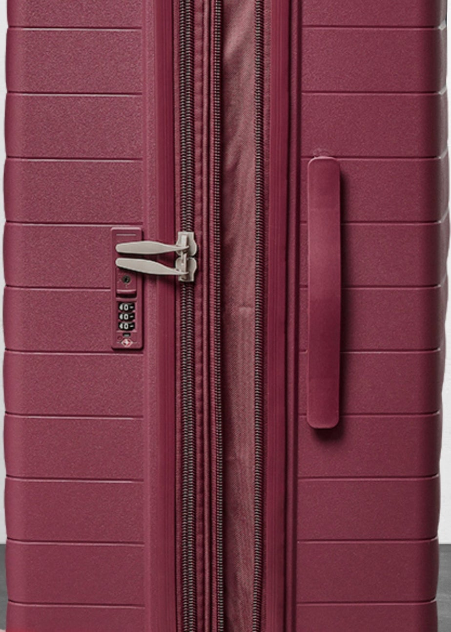 Rock Palma Suitcase Burgundy
