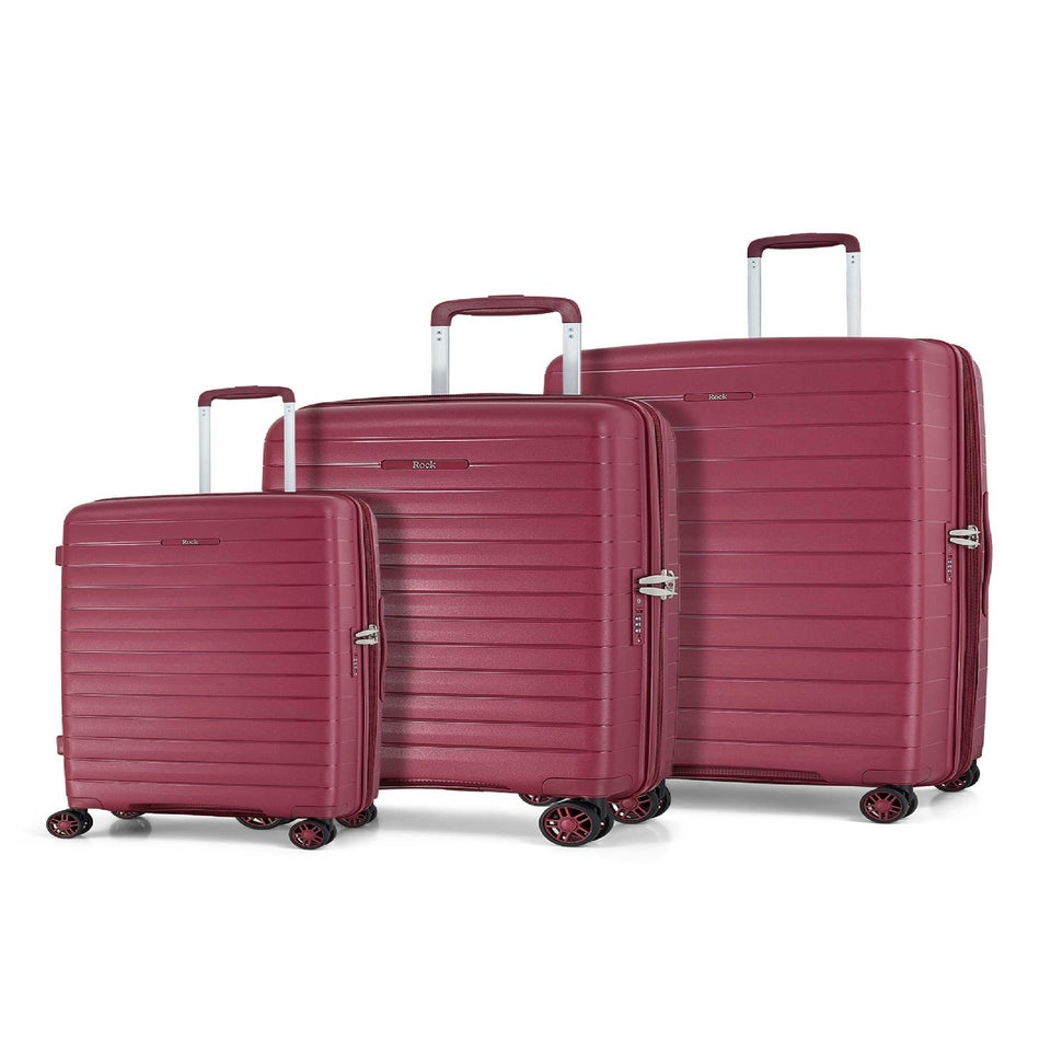 Rock Palma Suitcase Burgundy