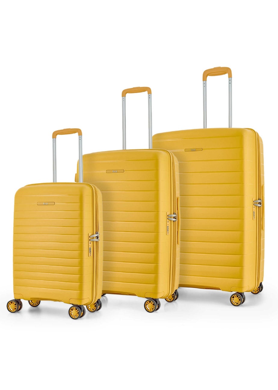 Rock Palma Suitcase Yellow