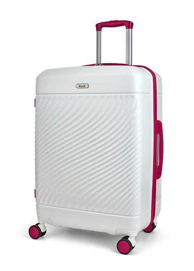 Rock Love Island Suitcase White/Pink