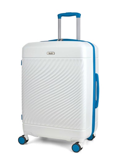 Rock Love Island Suitcase White/Blue