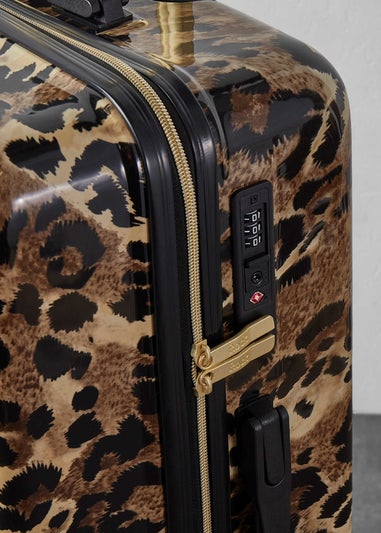 Rock Savannah Suitcase Gold Leopard