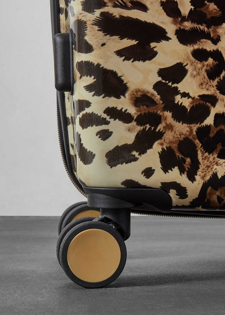 Rock Savannah Suitcase Gold Leopard