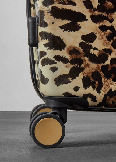 Rock Savannah Suitcase Gold Leopard