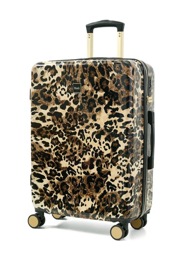 Rock Savannah Suitcase Gold Leopard