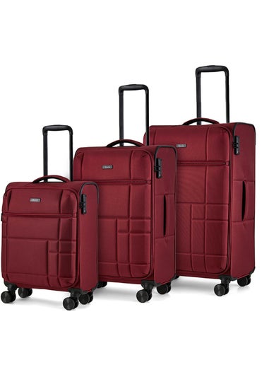 Rock Tokyo Suitcase Wine Red
