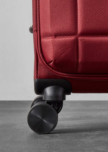 Rock Tokyo Suitcase Wine Red