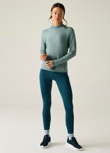 Dare 2b Grey/ Blue Sprint City Lightweight Hoodie