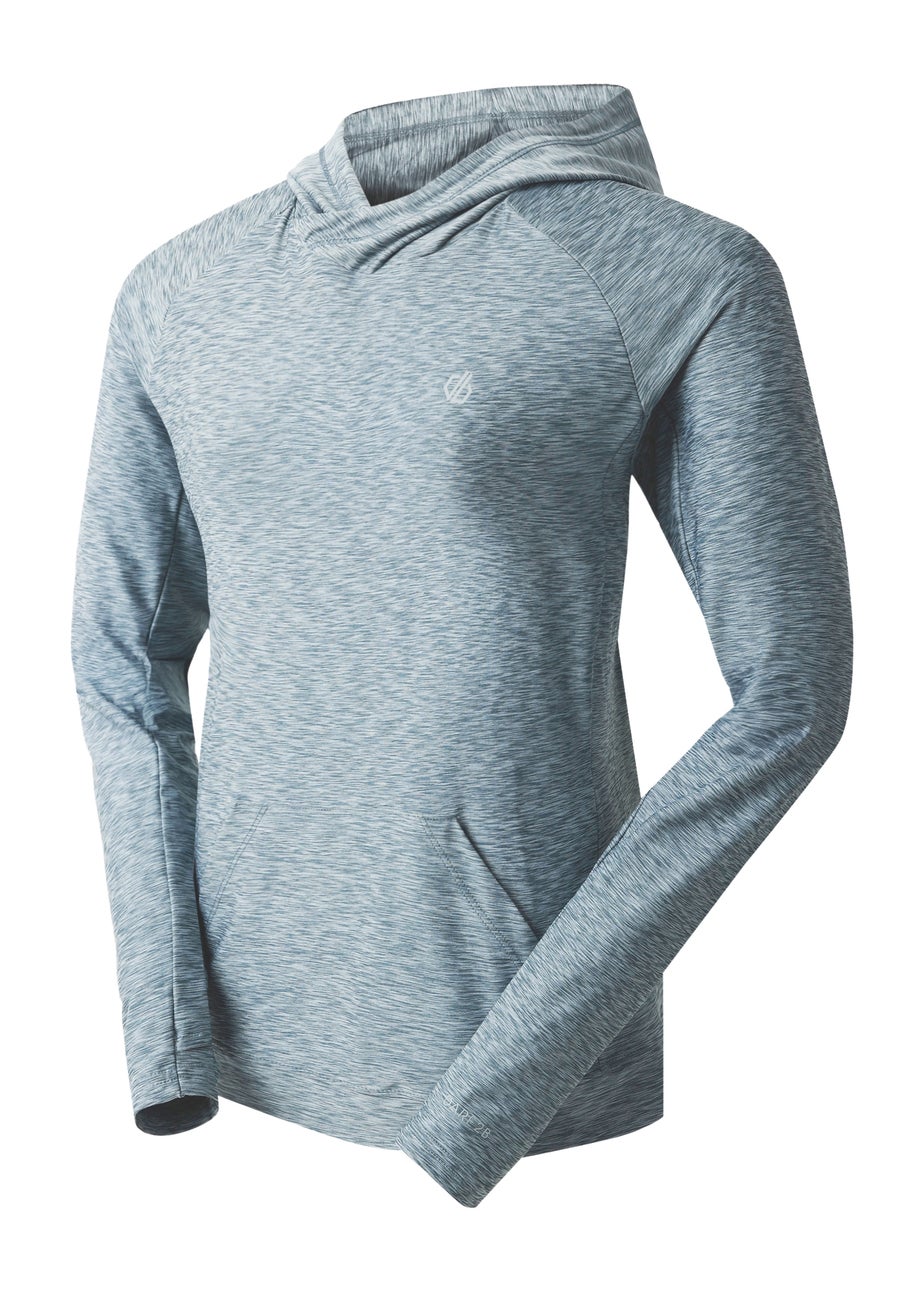 Dare 2b Grey/ Blue Sprint City Lightweight Hoodie