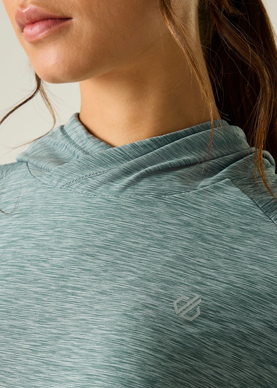 Dare 2b Grey/ Blue Sprint City Lightweight Hoodie