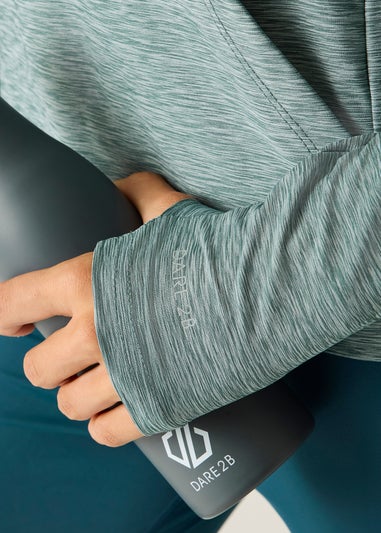 Dare 2b Grey/ Blue Sprint City Lightweight Hoodie