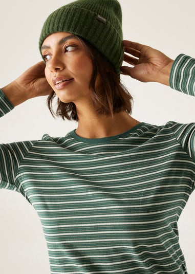 Regatta Forest Green Light Vanilla Federica Breathable Top