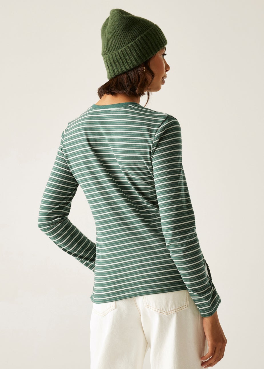 Regatta Forest Green Light Vanilla Federica Breathable Top