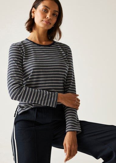 Regatta Navy/ White Federica Breathable Top