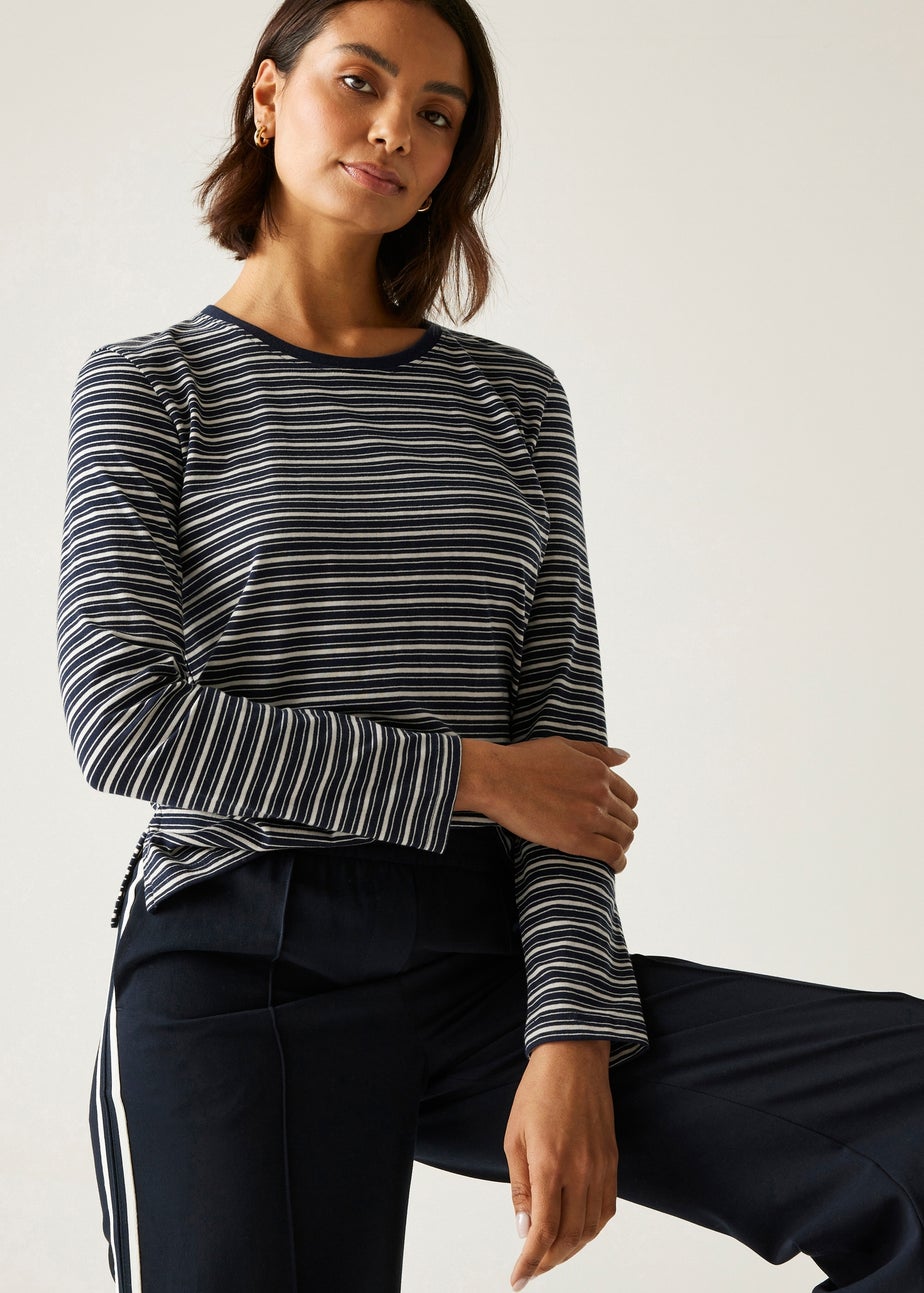 Regatta Navy/ White Federica Breathable Top