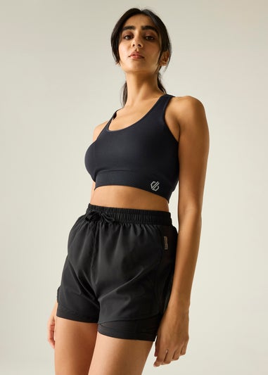 Dare 2b Black Sprint Up II Water Repellent Shorts