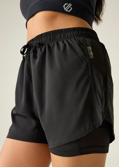 Dare 2b Black Sprint Up II Water Repellent Shorts