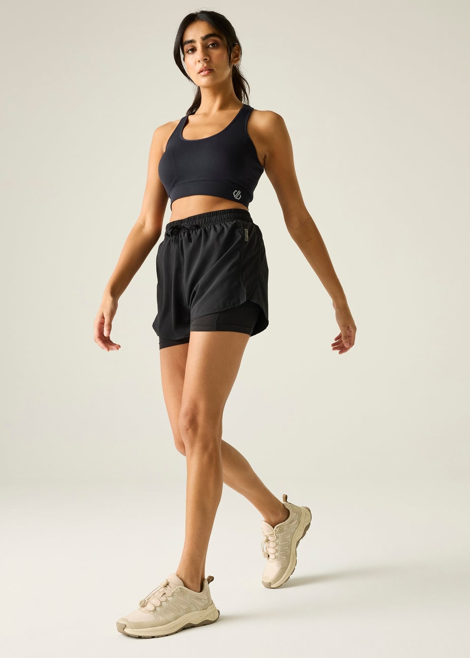 Dare 2b Black Sprint Up II Water Repellent Shorts