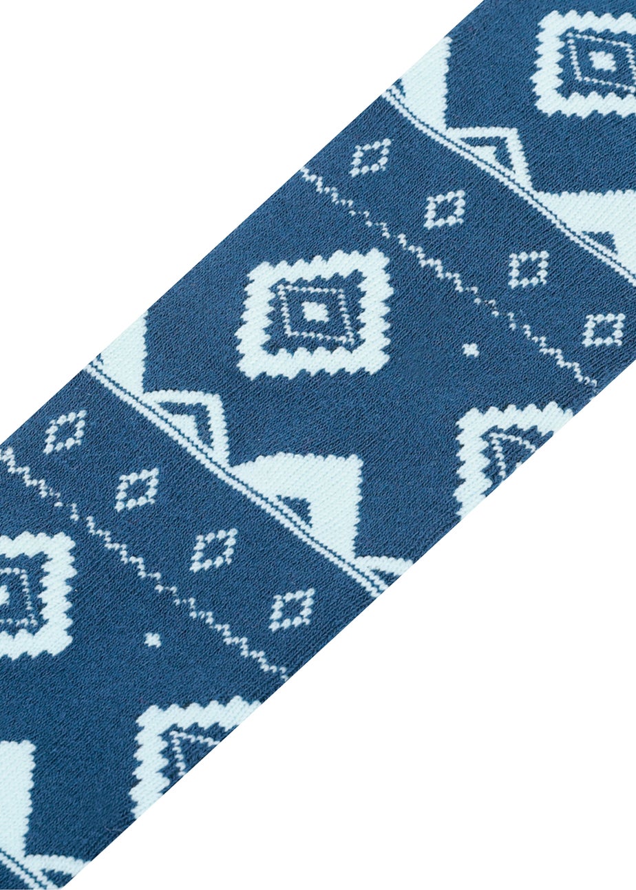 Dare 2b Denim Fairisle Print Printed Ski Socks