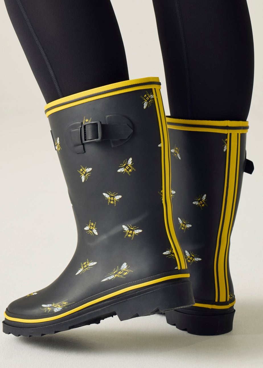 Regatta Black Lady Amelia Waterproof Wellies